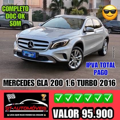 MERCEDES-BENZ GLA 200 1.6 CGI ADVANCE 16V TURBO FLEX 4P AUTOMÁTICO MERCEDES-BENZ GLA 200 1.6 CGI ADVANCE 16V TURBO FLEX 4P AUTOMÁTICO
